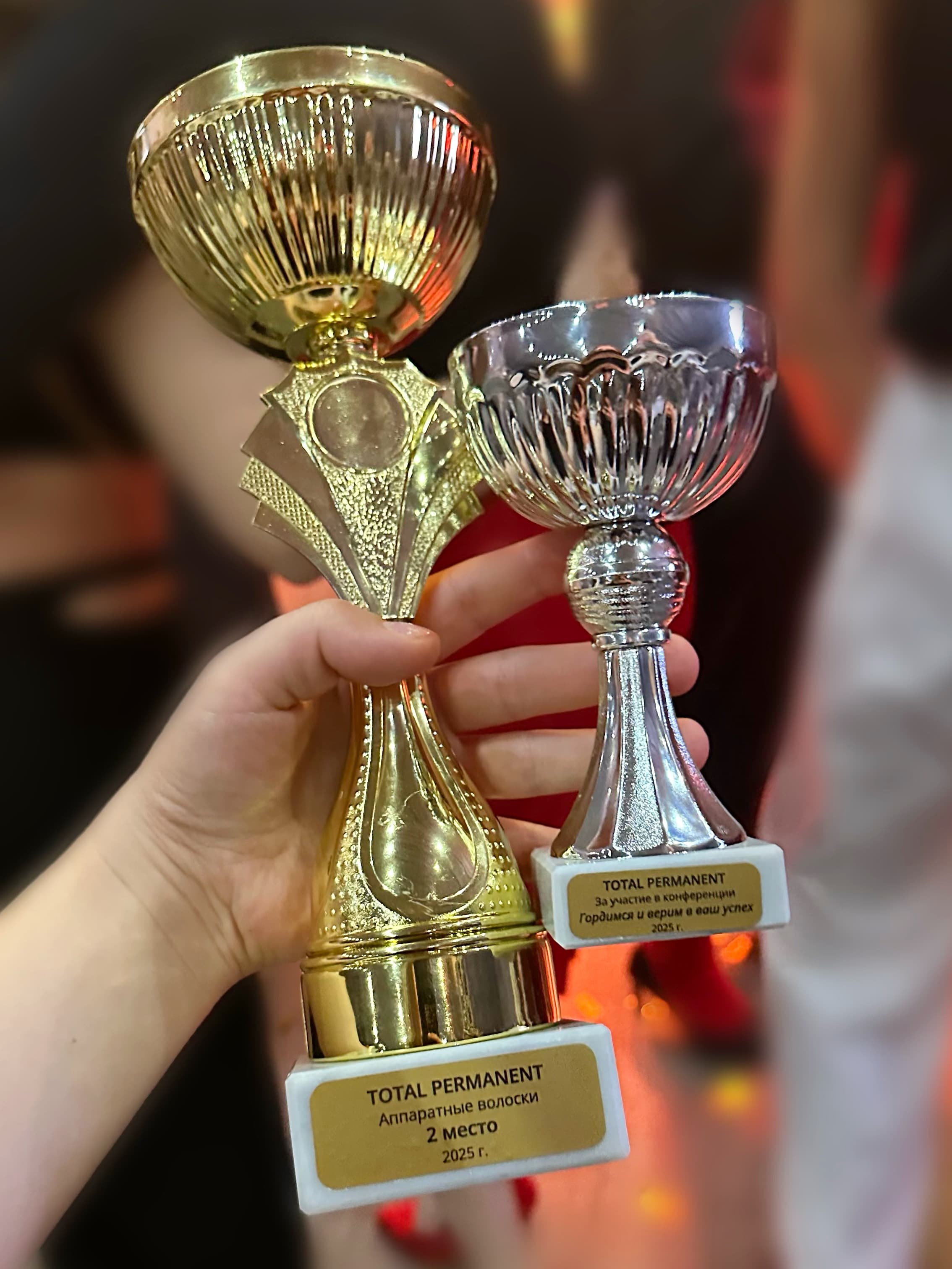 Награды Александры Чигаревой на чемпионате Total Permanent